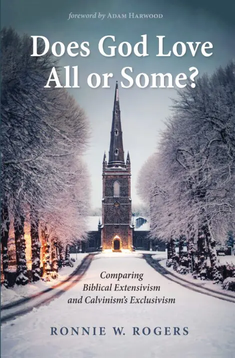 A church steeple with snow on it's ground.